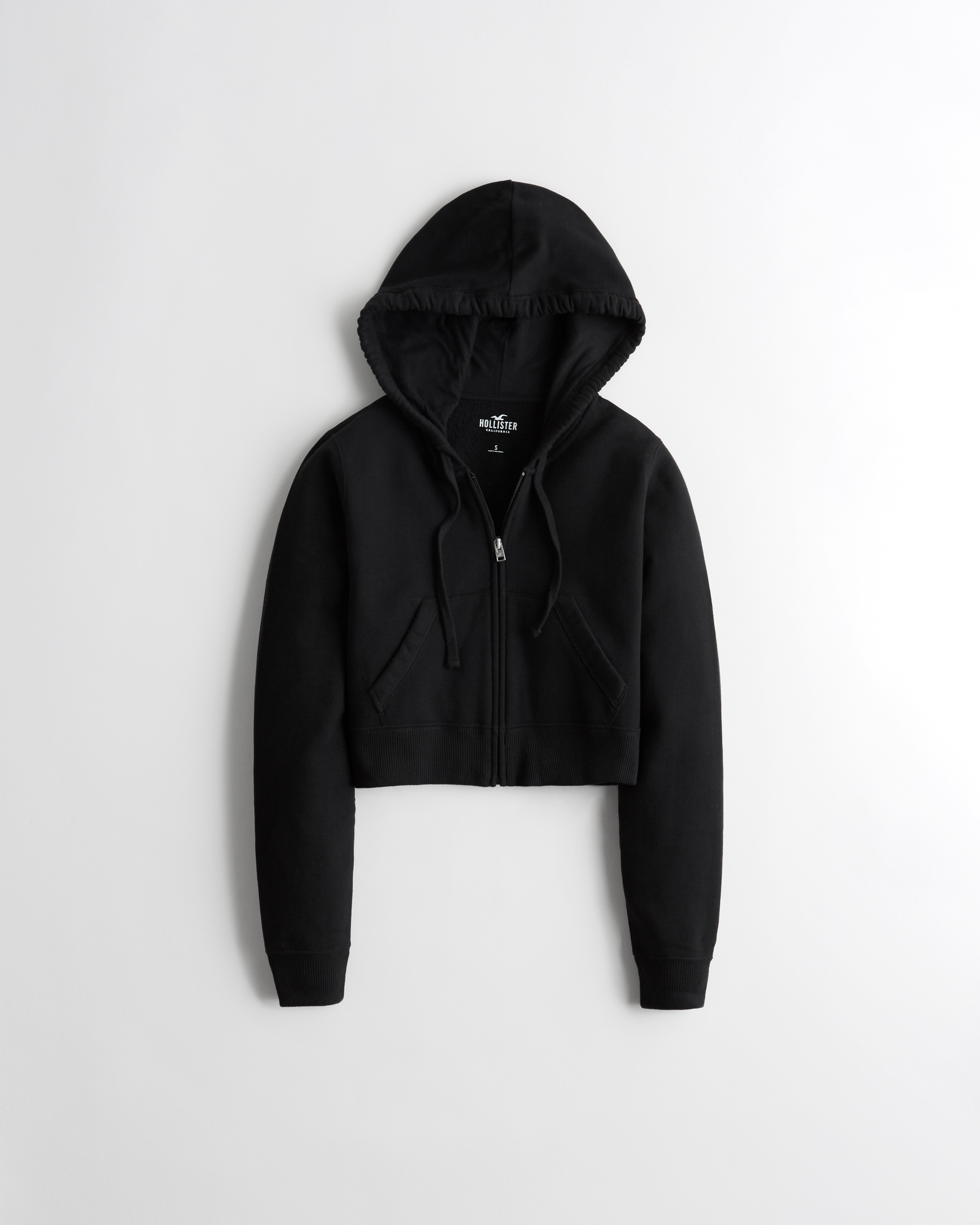 Hollister full zip hoodie hotsell