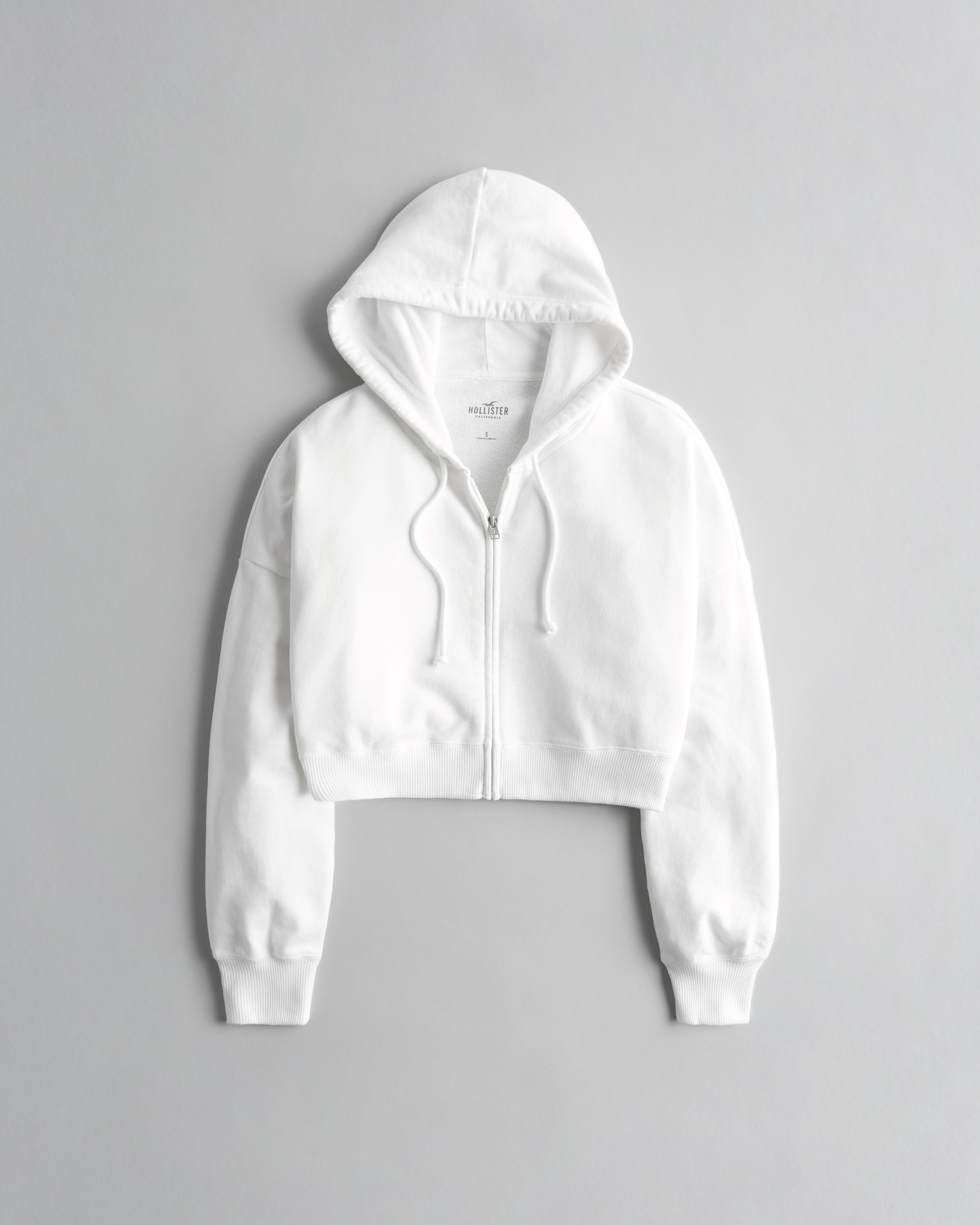 girls cropped hoodie