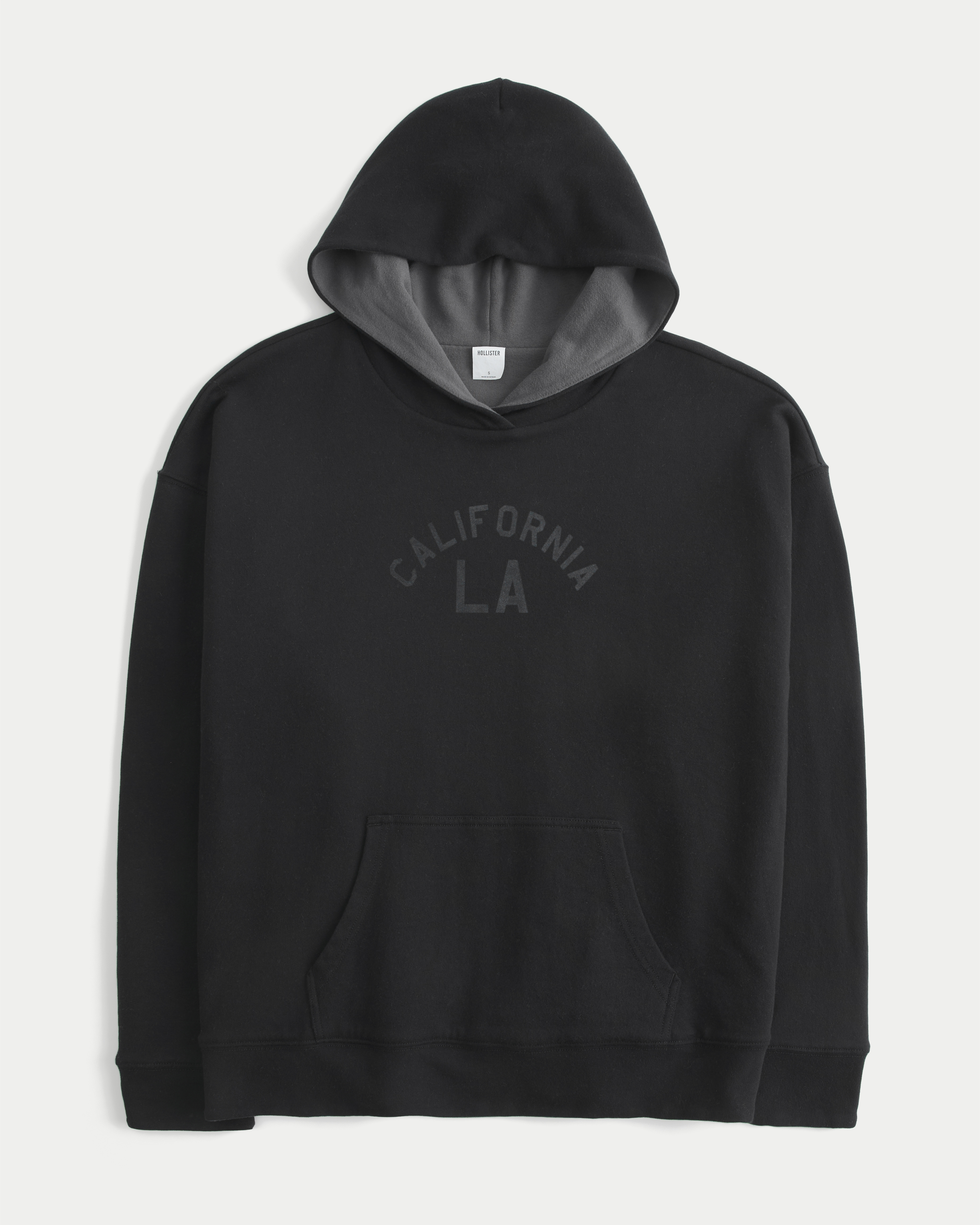 Hollister Feel Good Oversized Reversible Graphic Hoodie