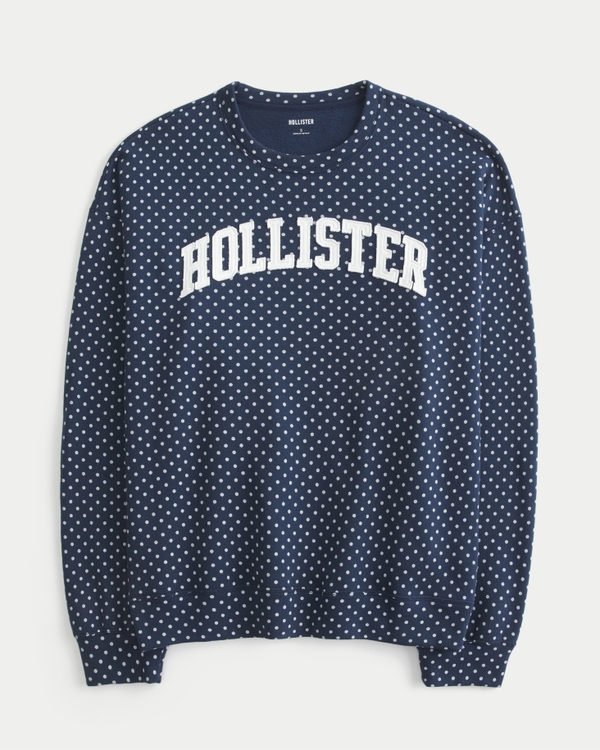 ウィメンズ Hollister Feel Good オーバーサイズ ロゴ グラフィック