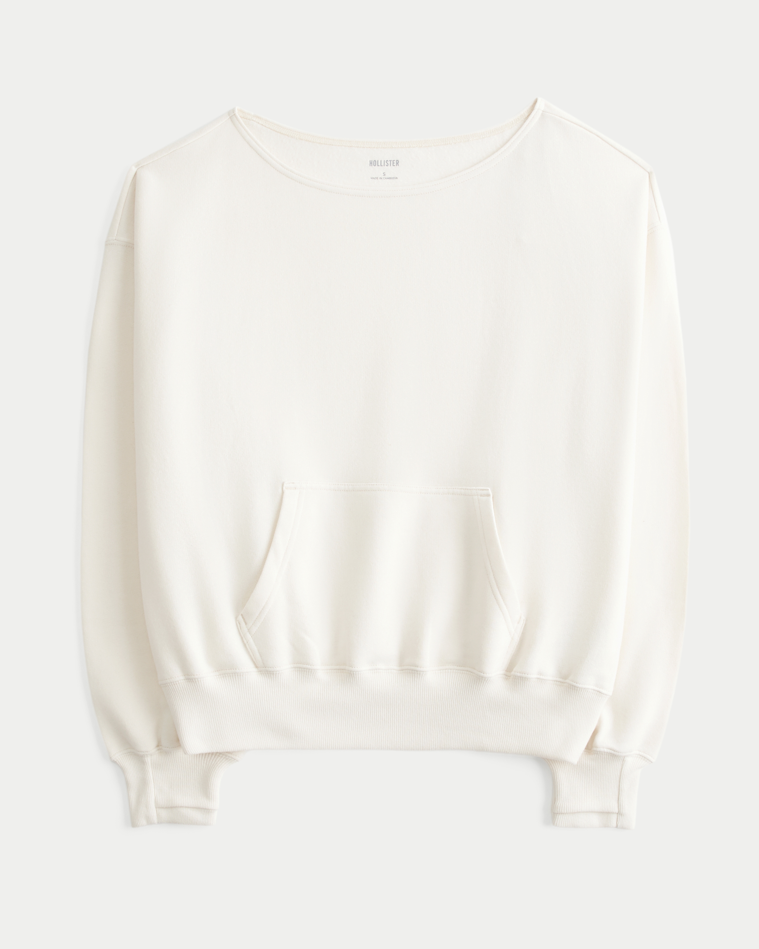 Hollister Feel Good Easy Off-the-Shoulder Sweatshirt