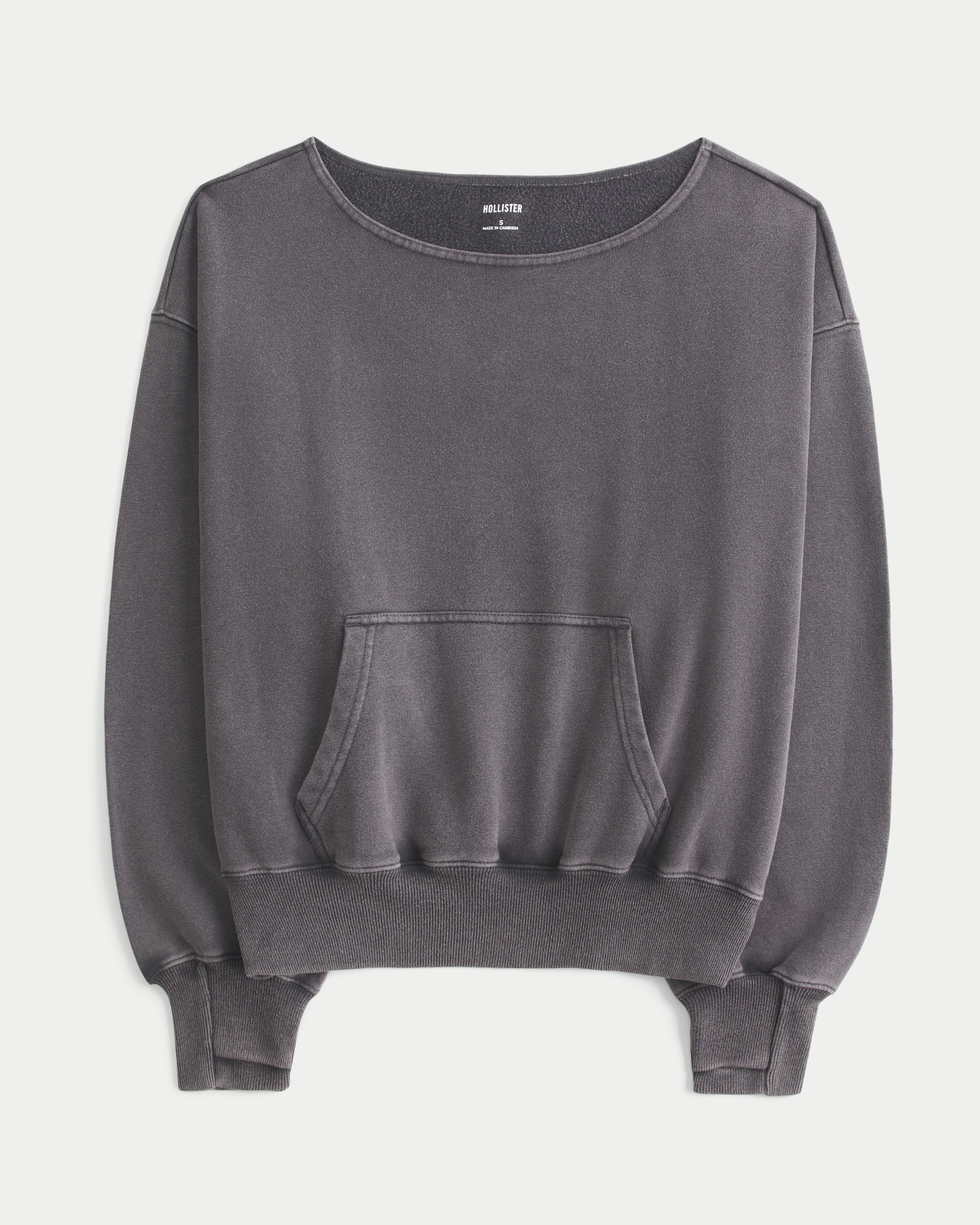 Hollister Feel Good Easy Off-The-Shoulder Sweatshirt