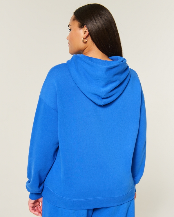 Hollister Feel Good Oversized Hoodie, Cobalt view 2