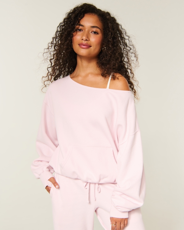 Hollister Feel Good Off-the-Shoulder Sweatshirt