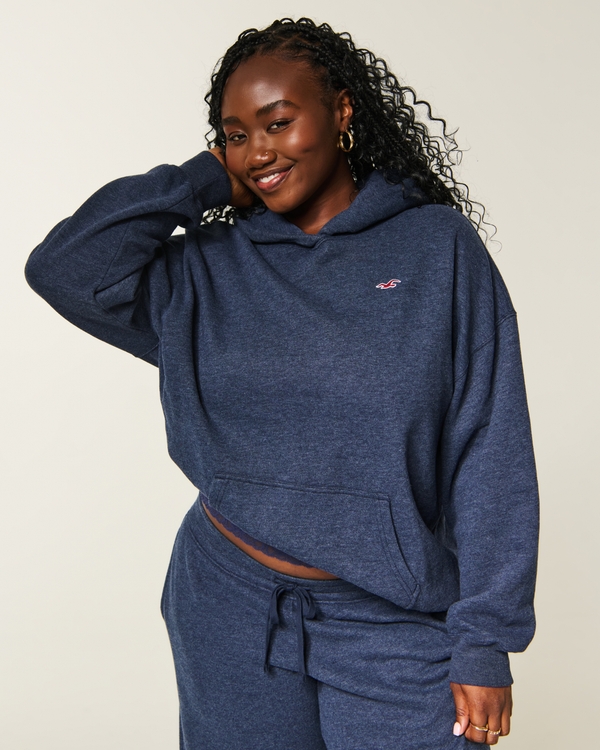 Hollister Feel Good Oversized Icon Hoodie