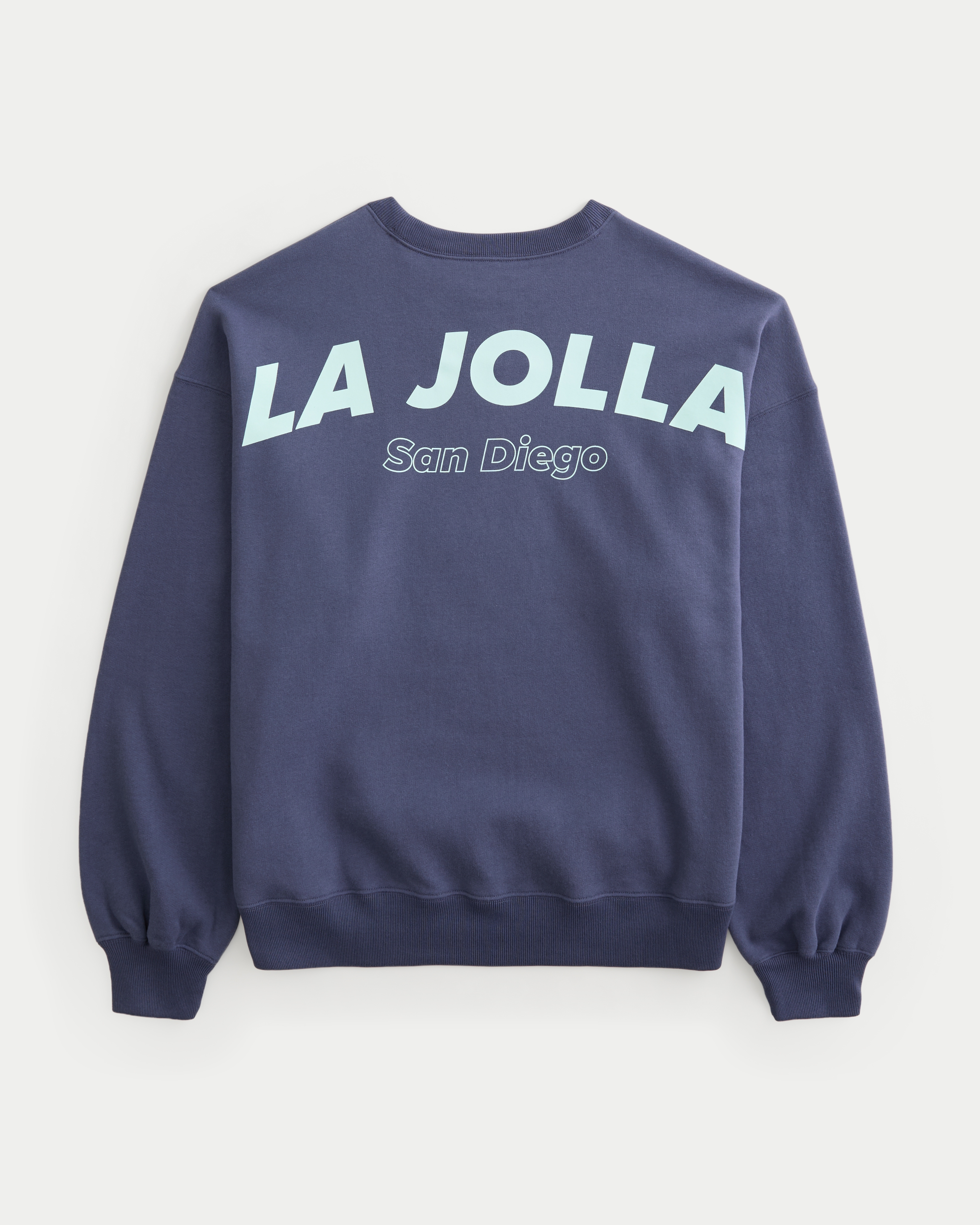 Hollister Feel Good Oversized San Francisco Graphic Crew Sweatshirt