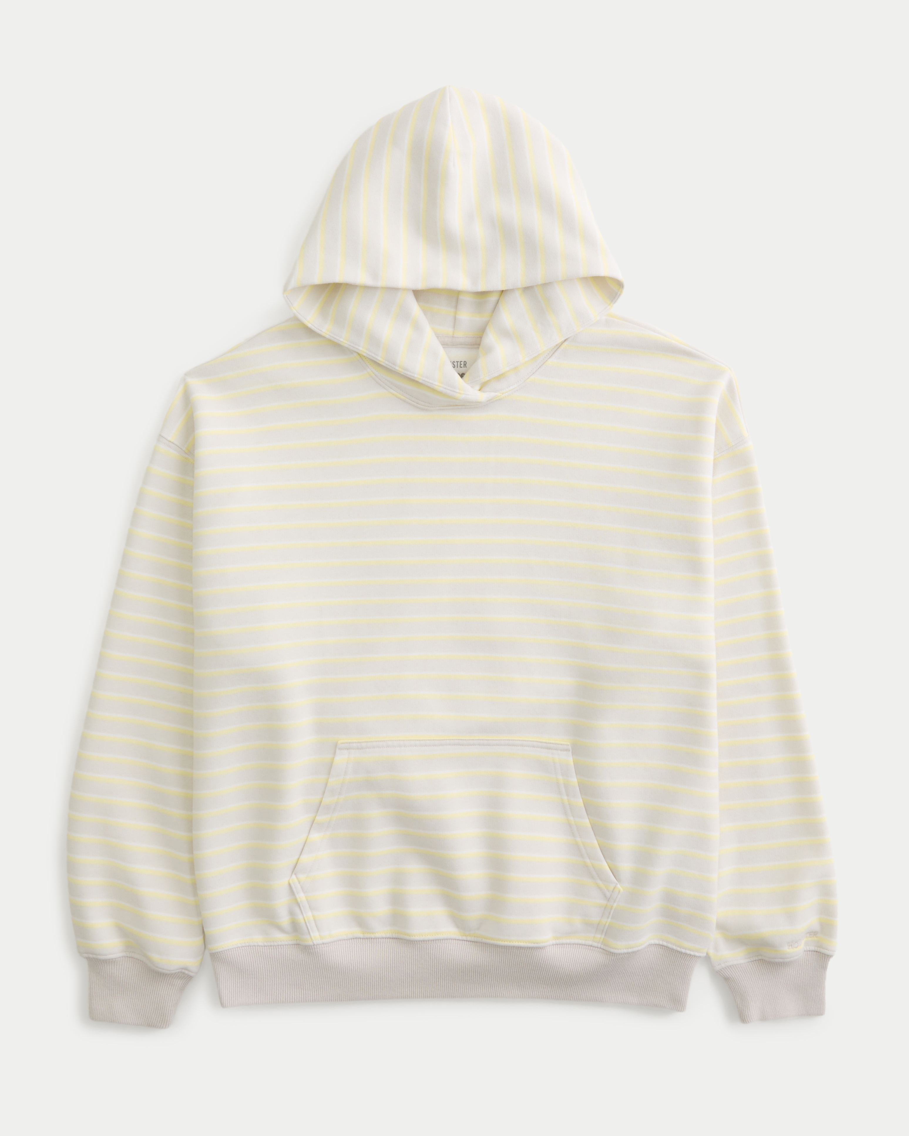 Hollister Feel Good Oversized Striped Hoodie