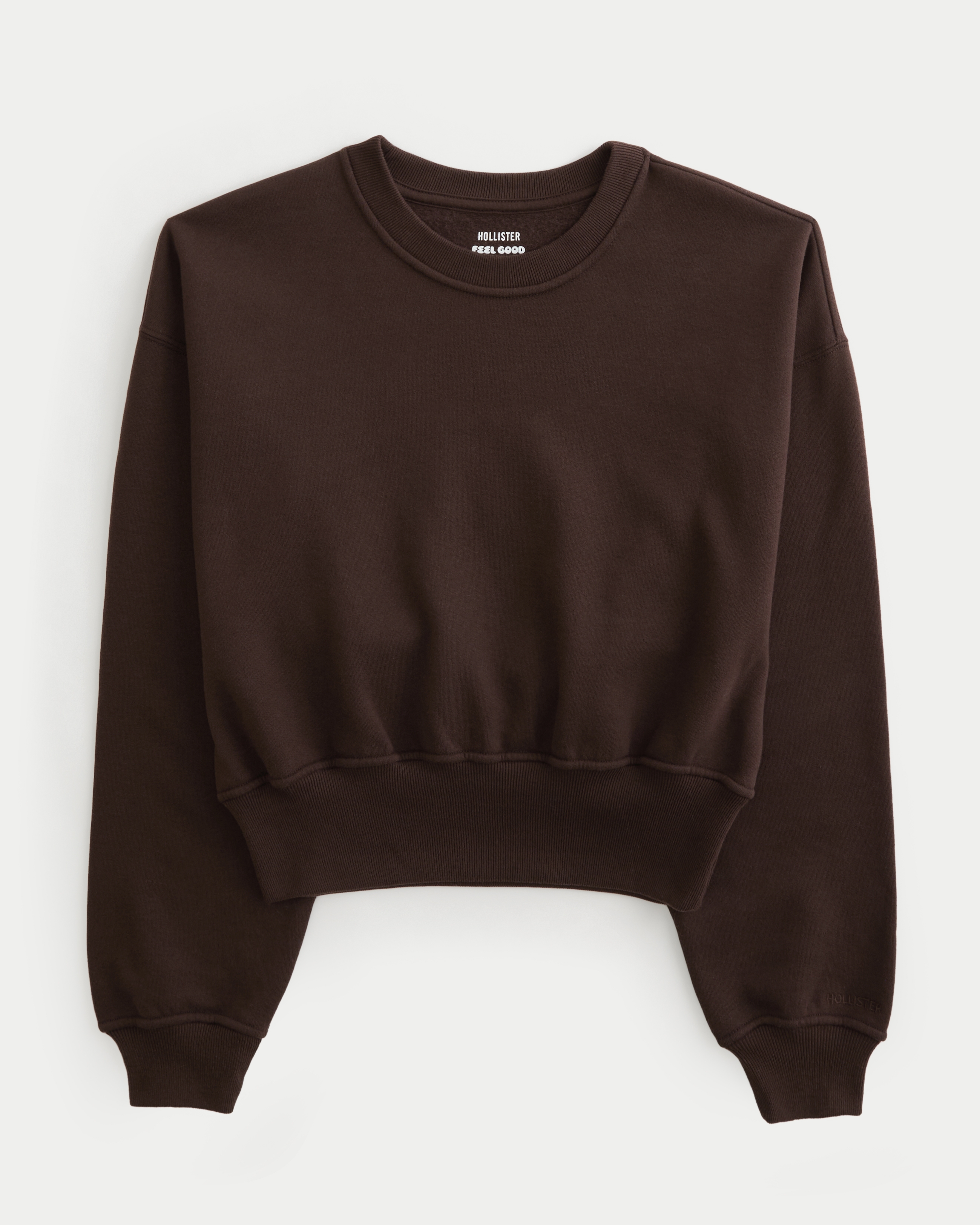 Hollister Feel Good Banded Crew Sweatshirt