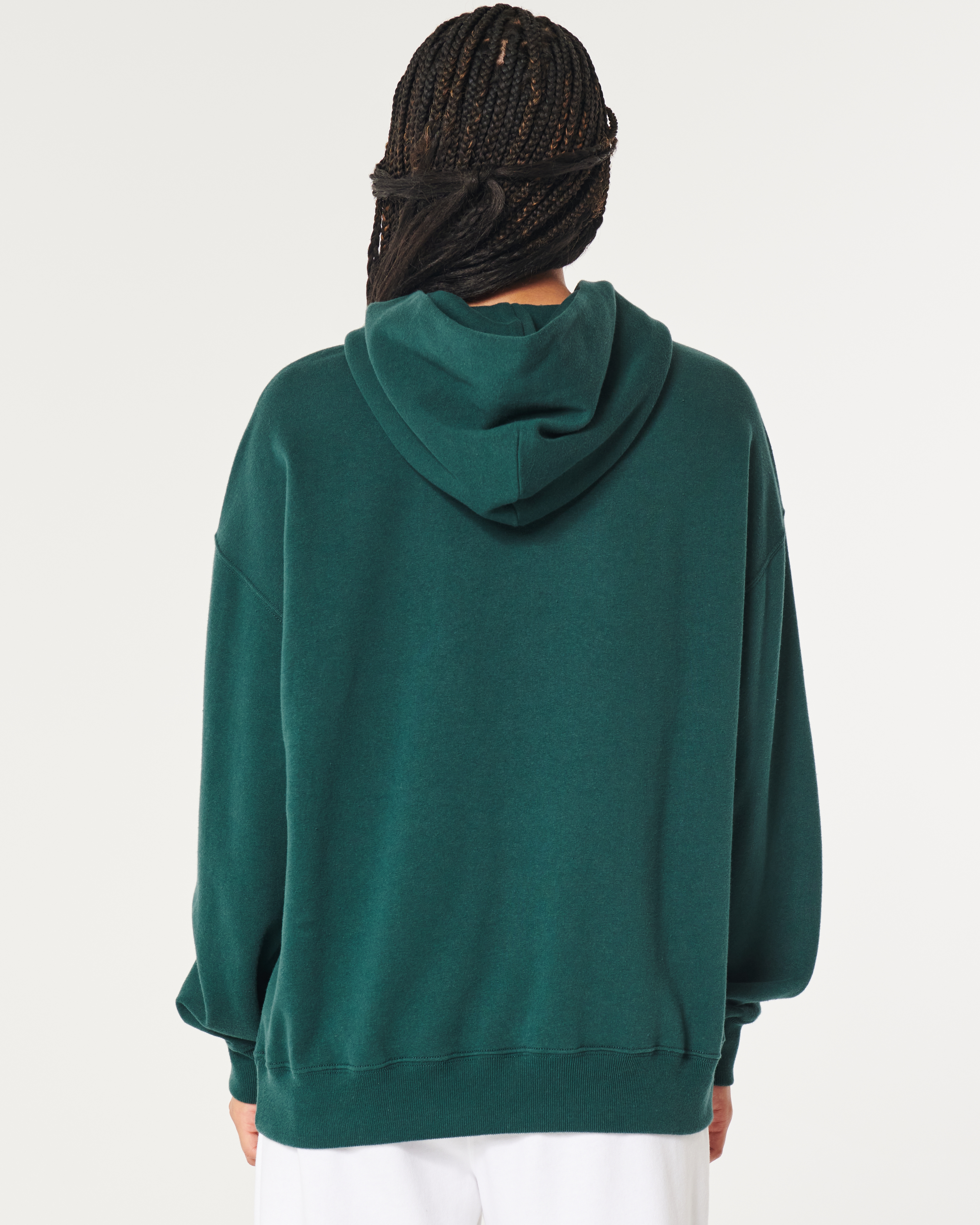 Oversized hoodie online hollister