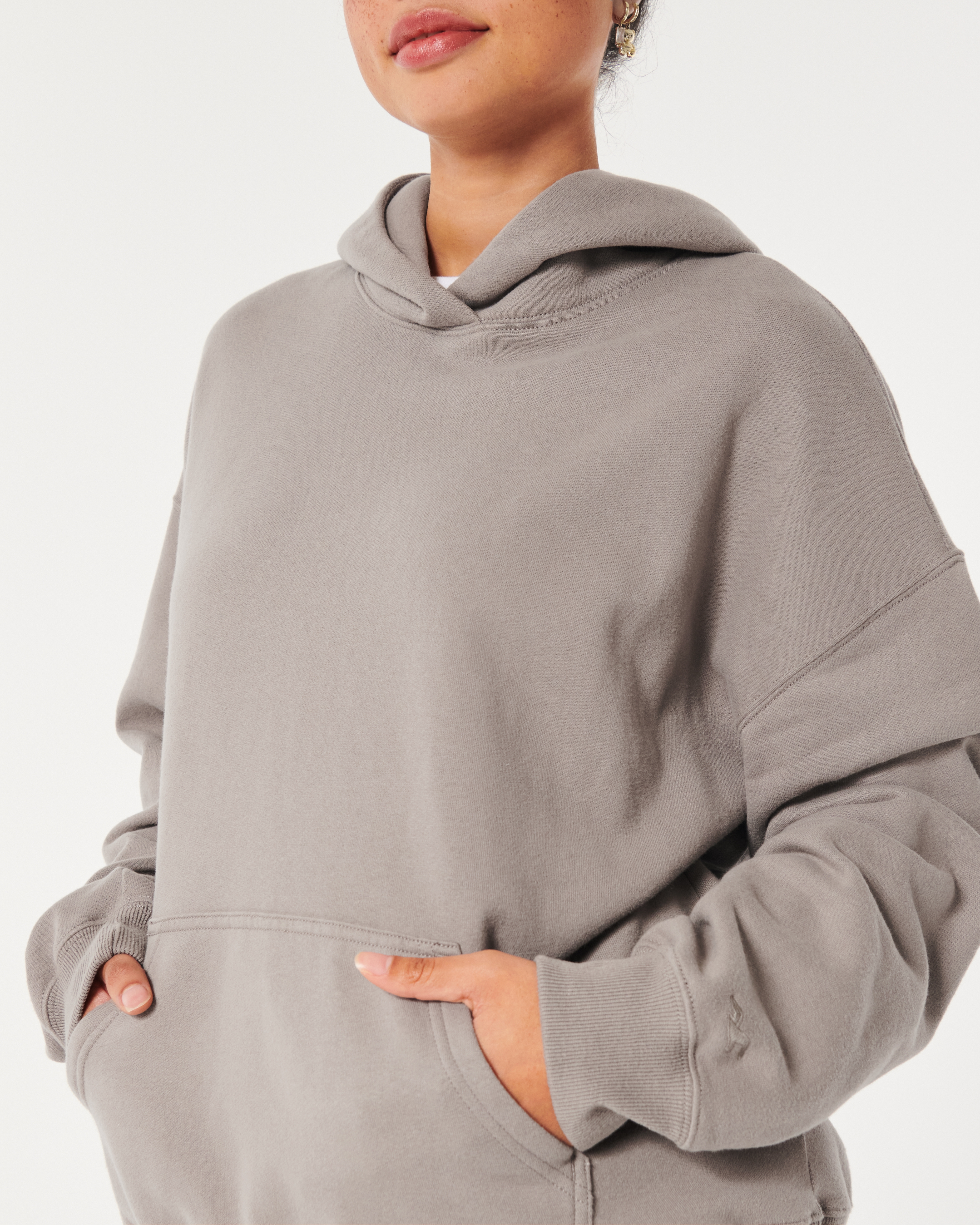 Hollister feel good 2024 fleece hoodie