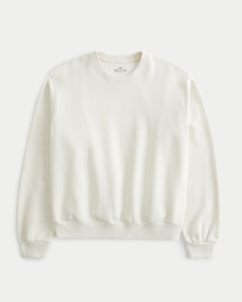 Hollister womens crew neck sweatshirt sale