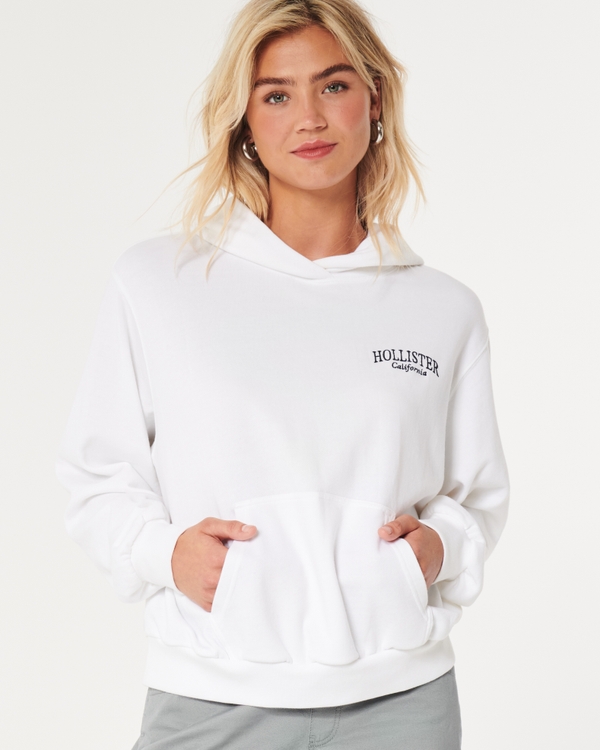 Women's Easy Logo Graphic Hoodie, Women's Sleepwear & Loungewear