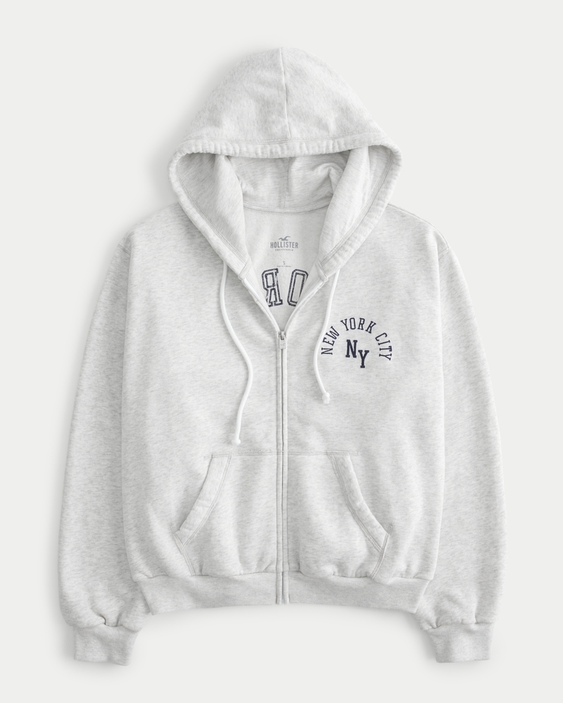 Hollister zip up hoodie womens hotsell