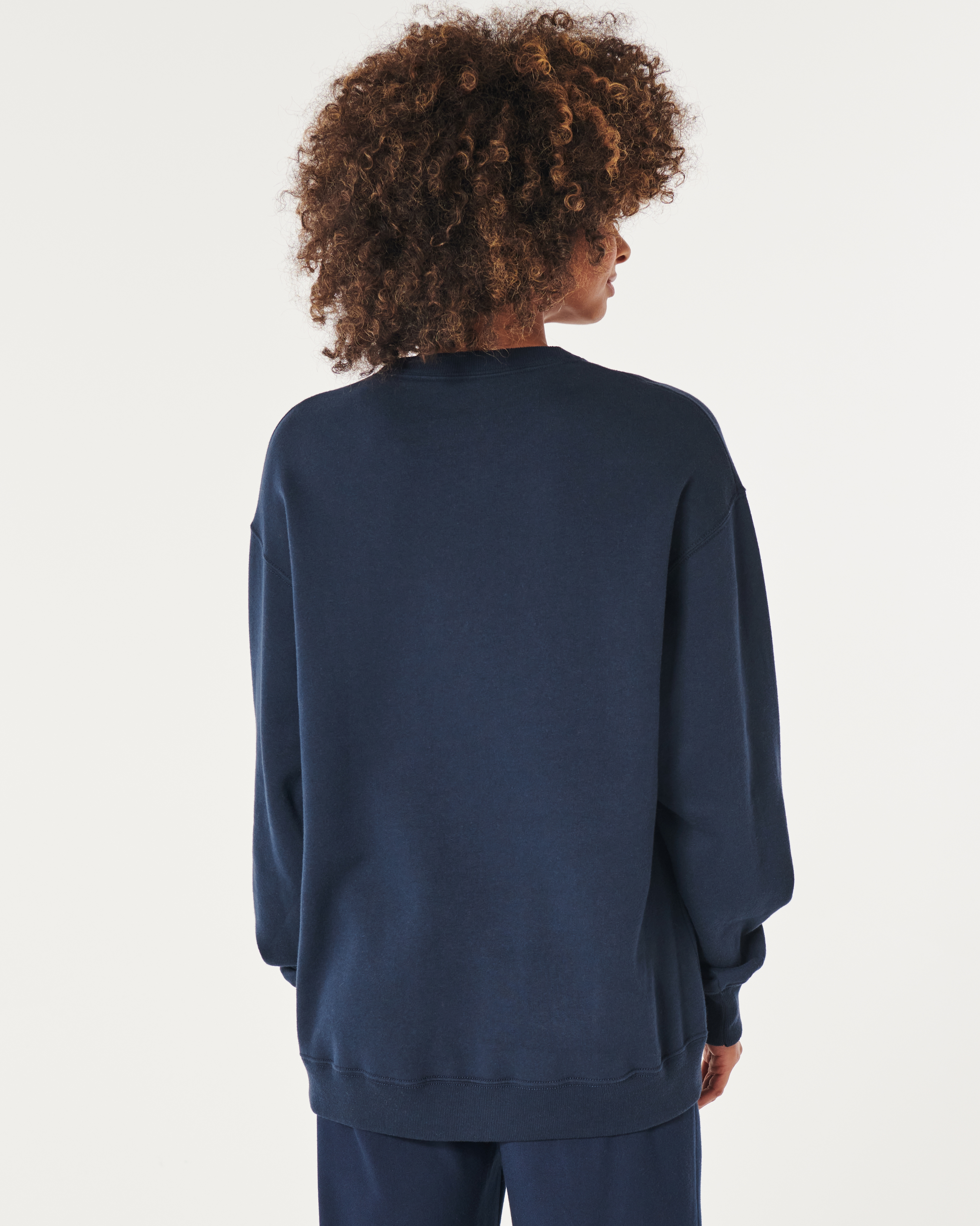 Women's Oversized Paris Graphic Crew Sweatshirt | Women's