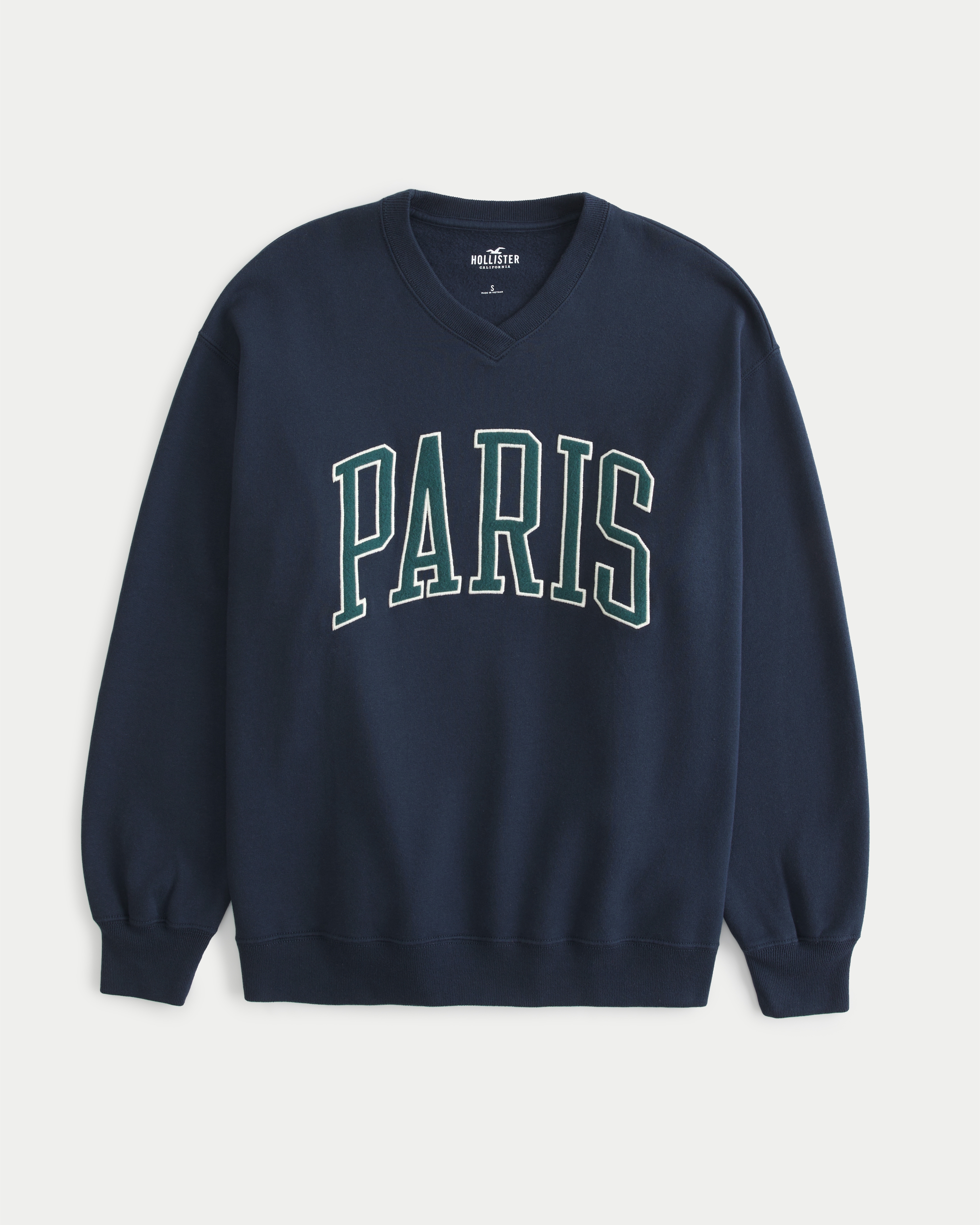 Women's Oversized Paris Graphic Crew Sweatshirt | Women's Tops
