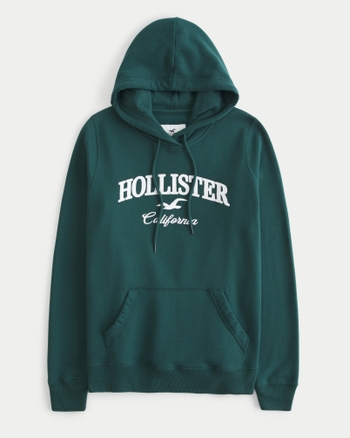 Damen Hoodie mit Logografik Damen Angebote HollisterCo
