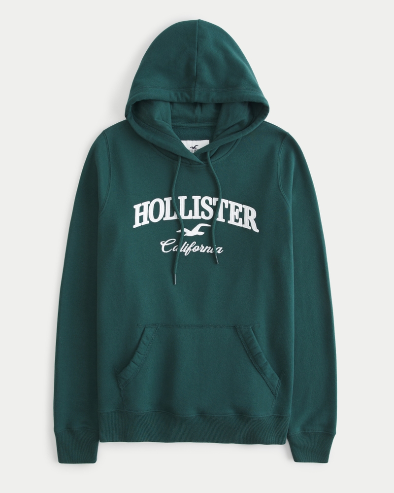 Red and sale blue hollister hoodie