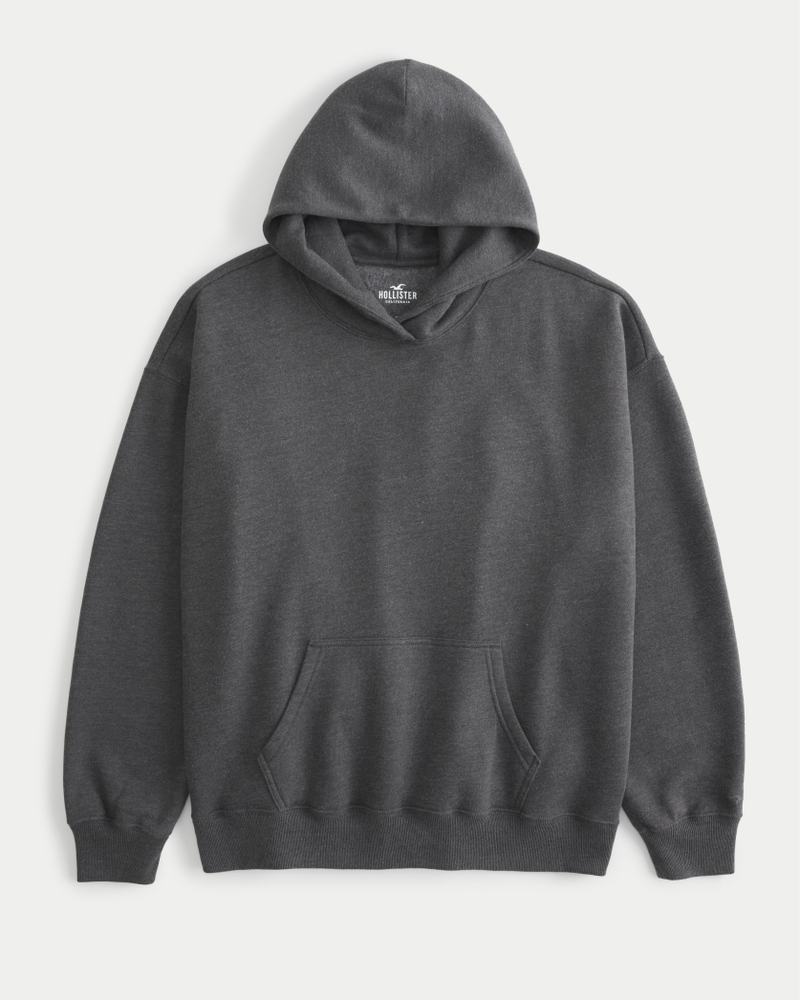 Grey store hollister hoodie