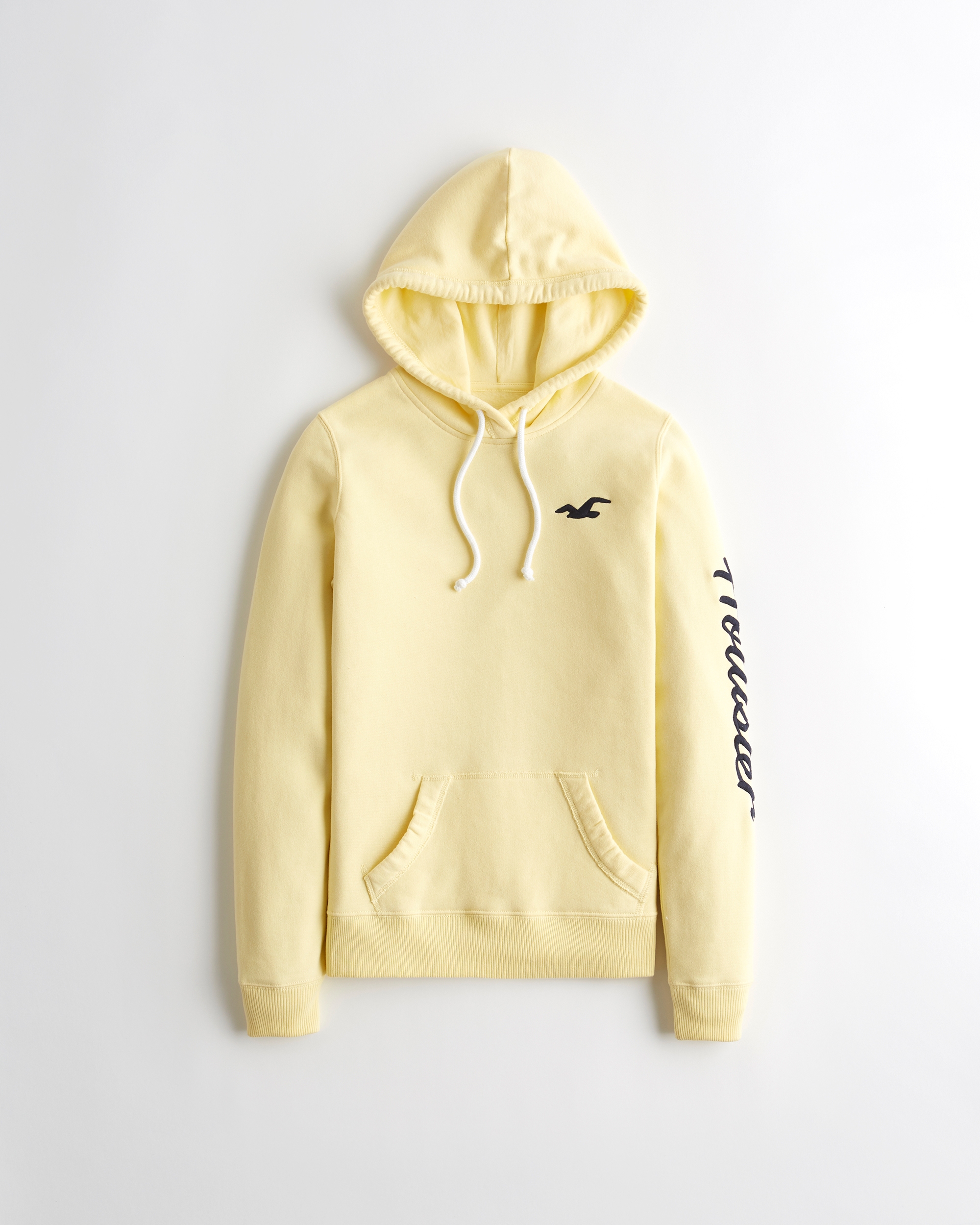 yellow hollister sweater