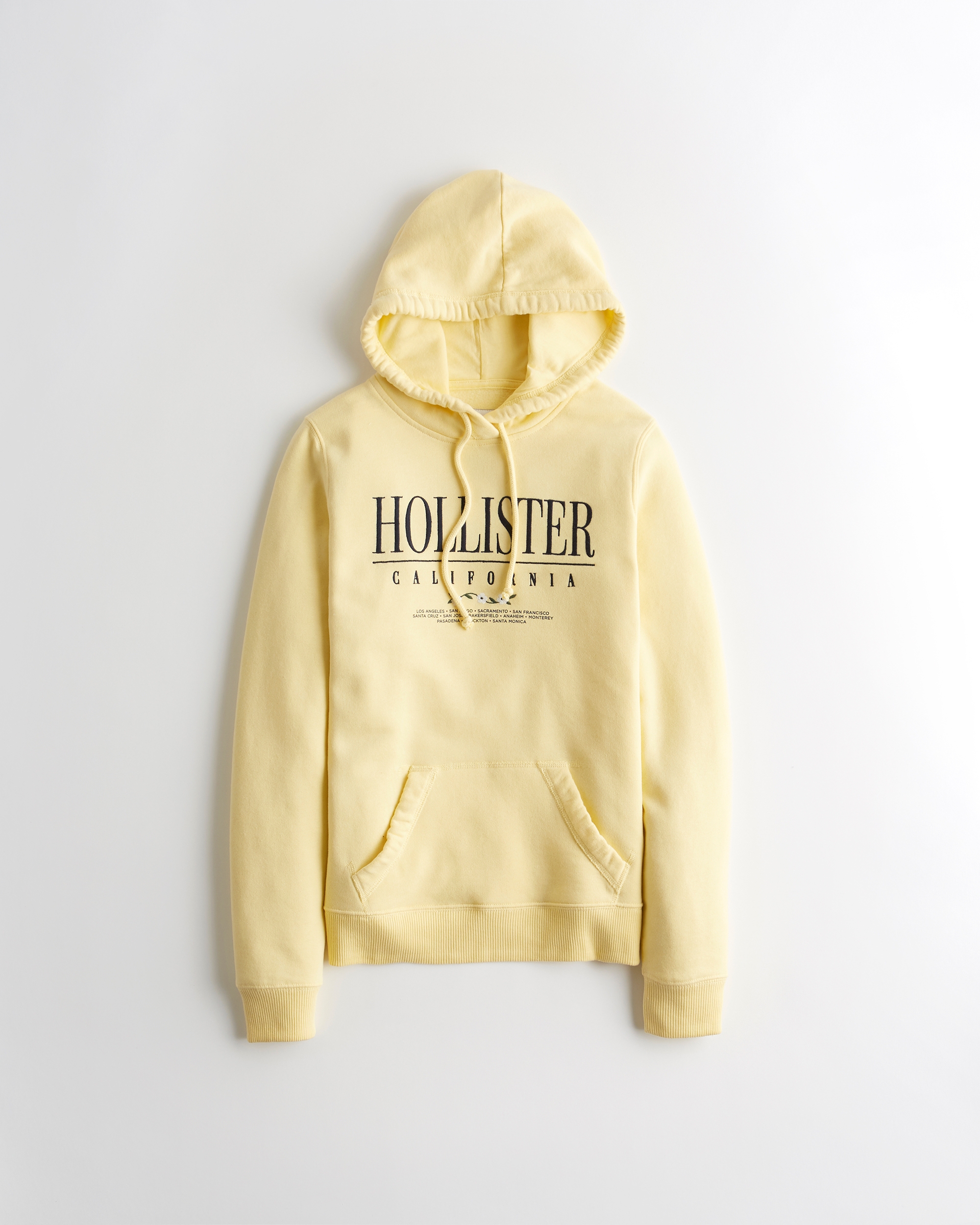 yellow hollister sweatshirt