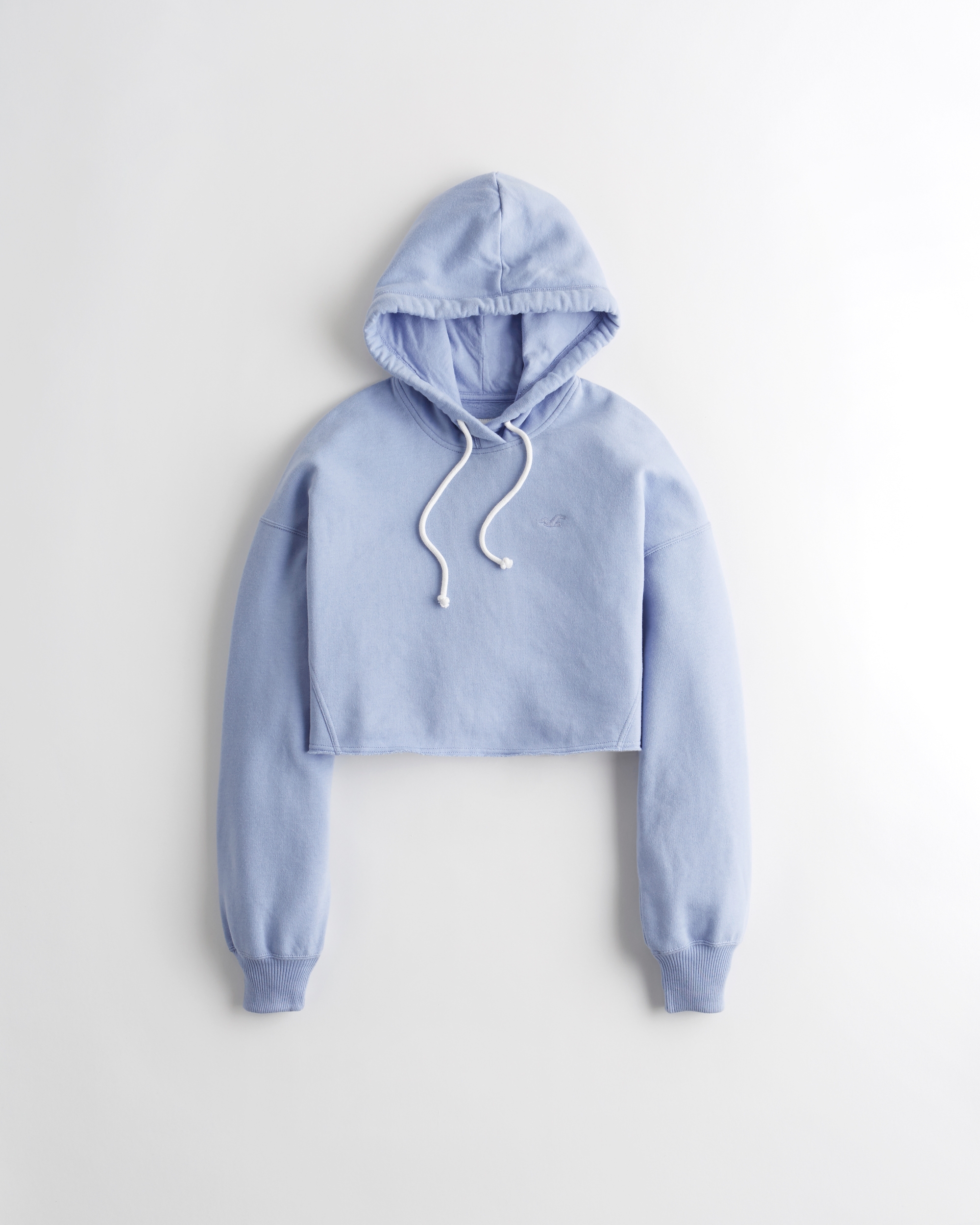 hollister blue zip hoodie