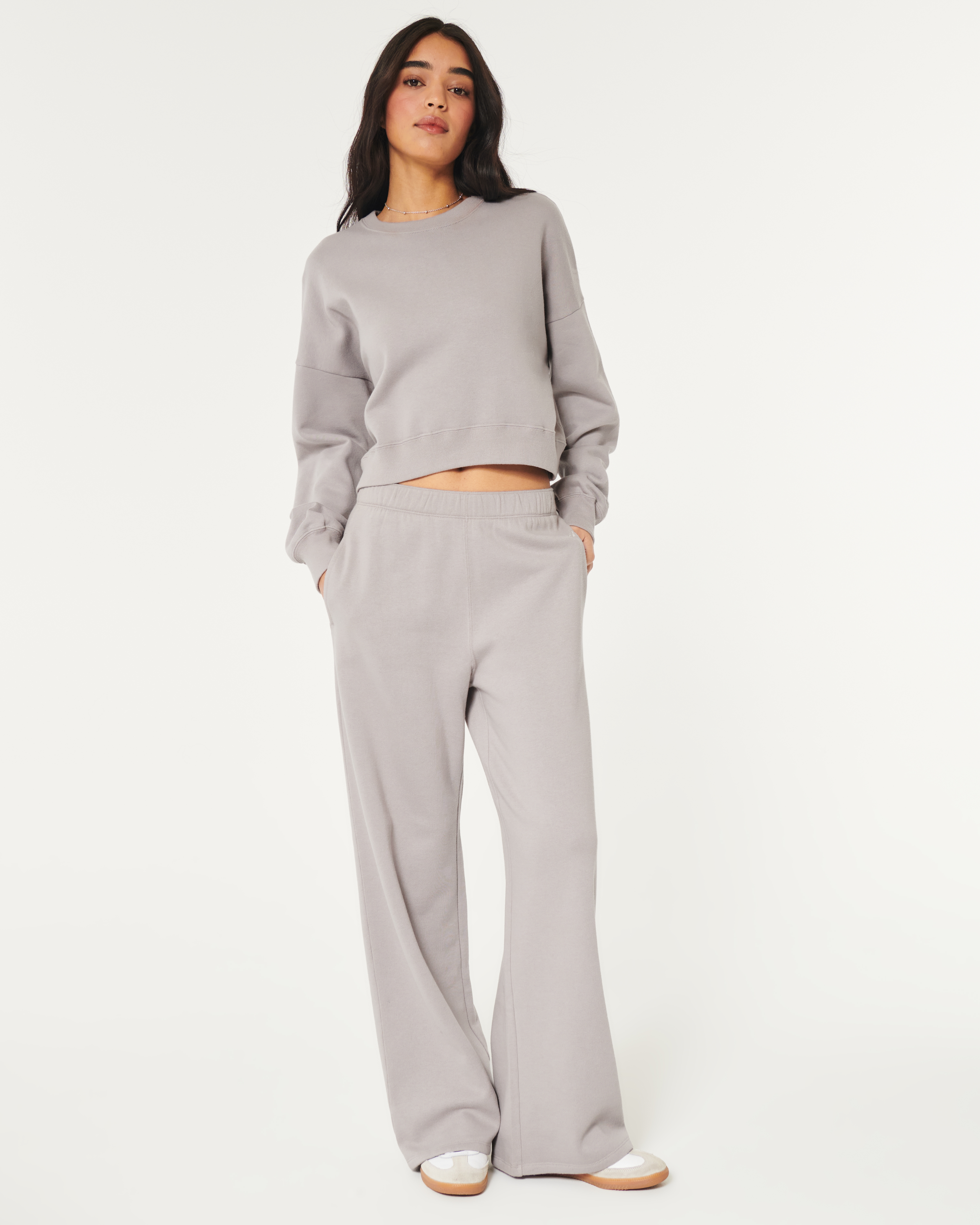 Women's sweatpants discount and sweatshirt set