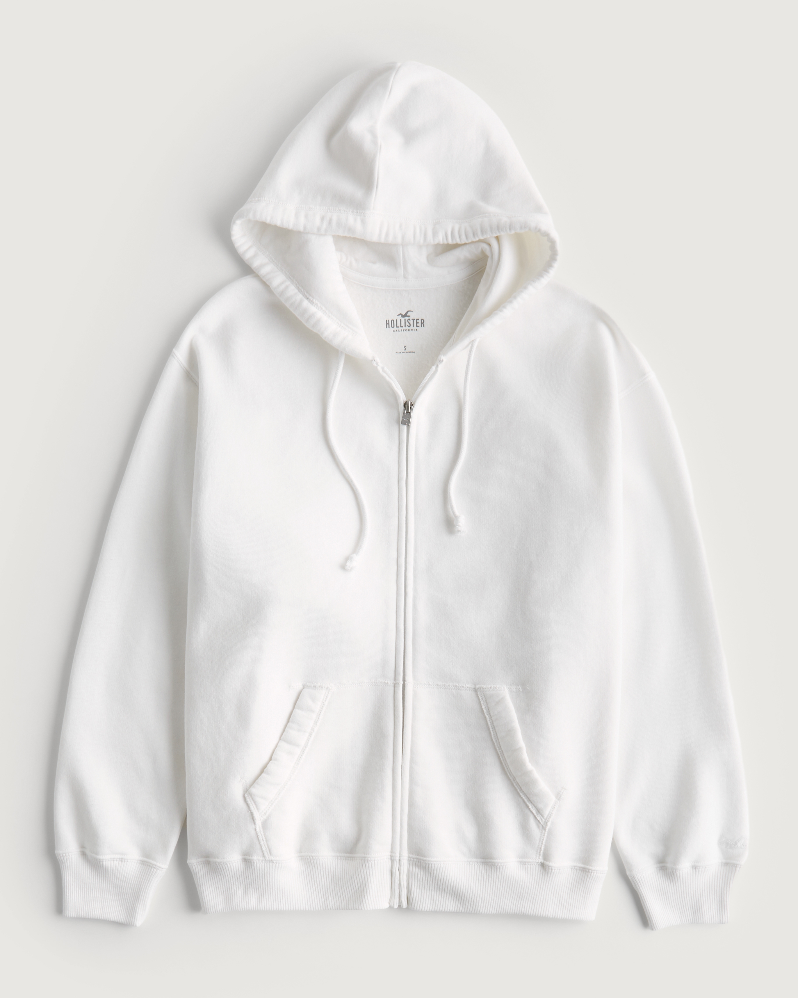 Hollister zip hoodie store damen