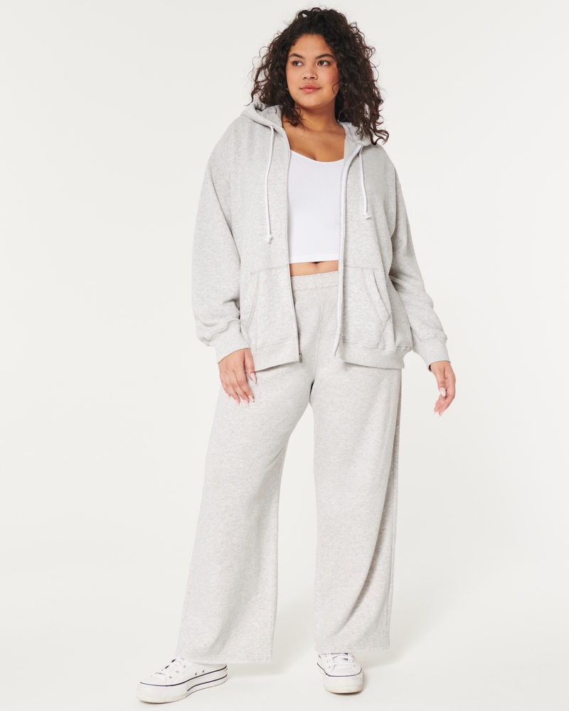 Women's Feel Good Oversized Zip-Up Hoodie