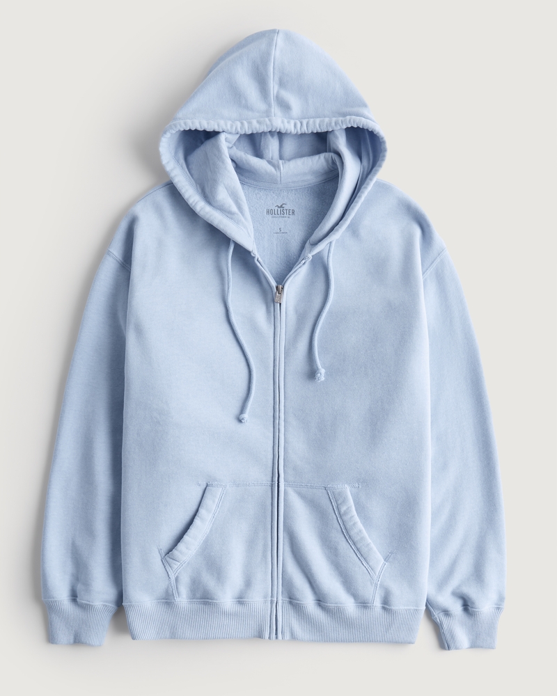 Hollister Hoodie Womens
 Women s Oversized Full Zip Hoo