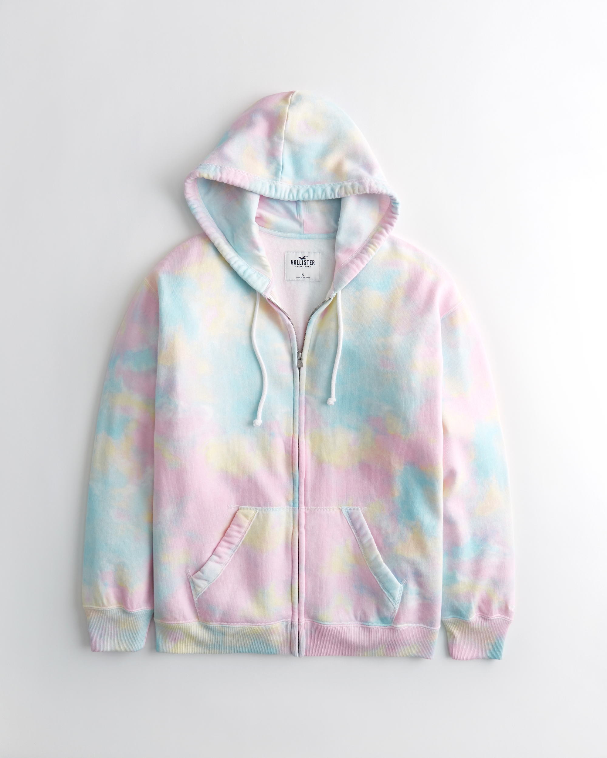 pink hollister hoodie