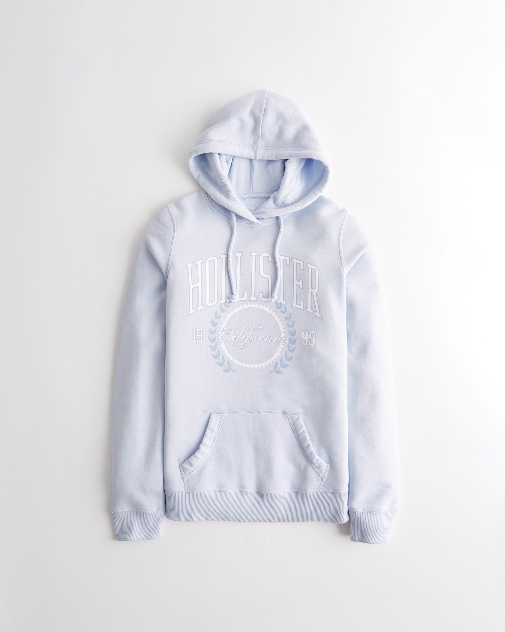 baby blue hollister hoodie