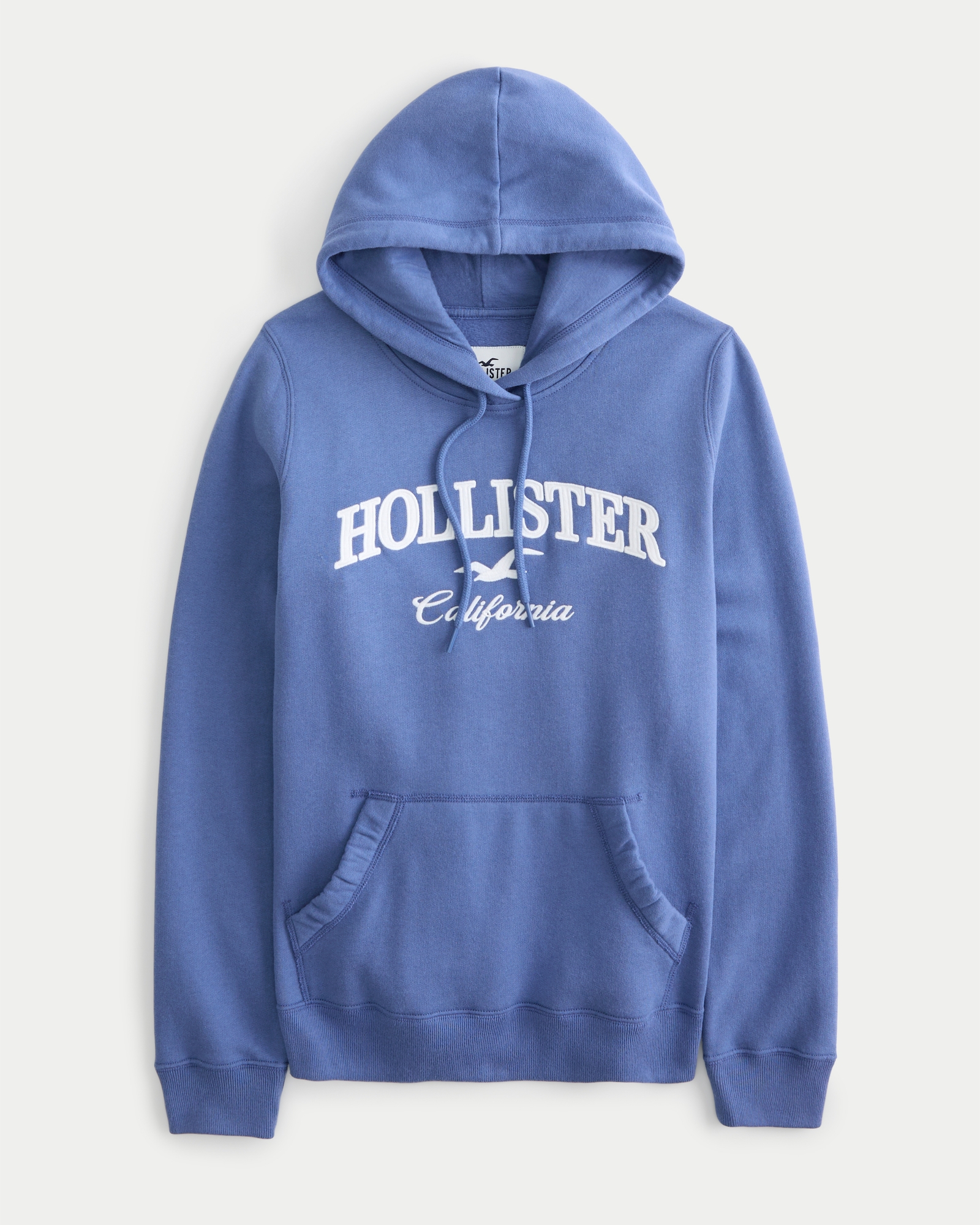 Hollister California Women's Embroidered Logo Graphic Full Zip