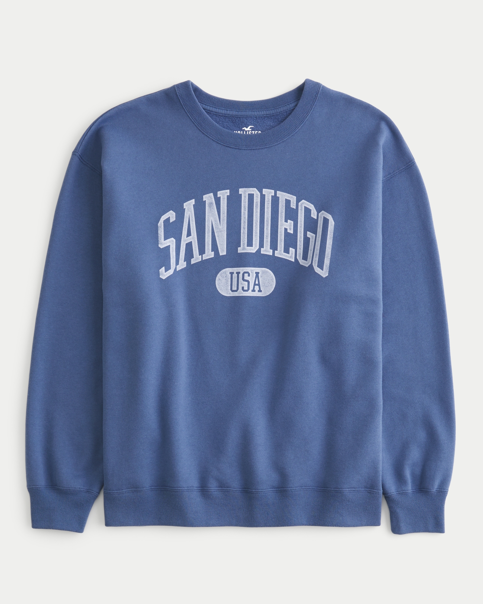 Women's Oversized San Diego Graphic Crew Sweatshirt