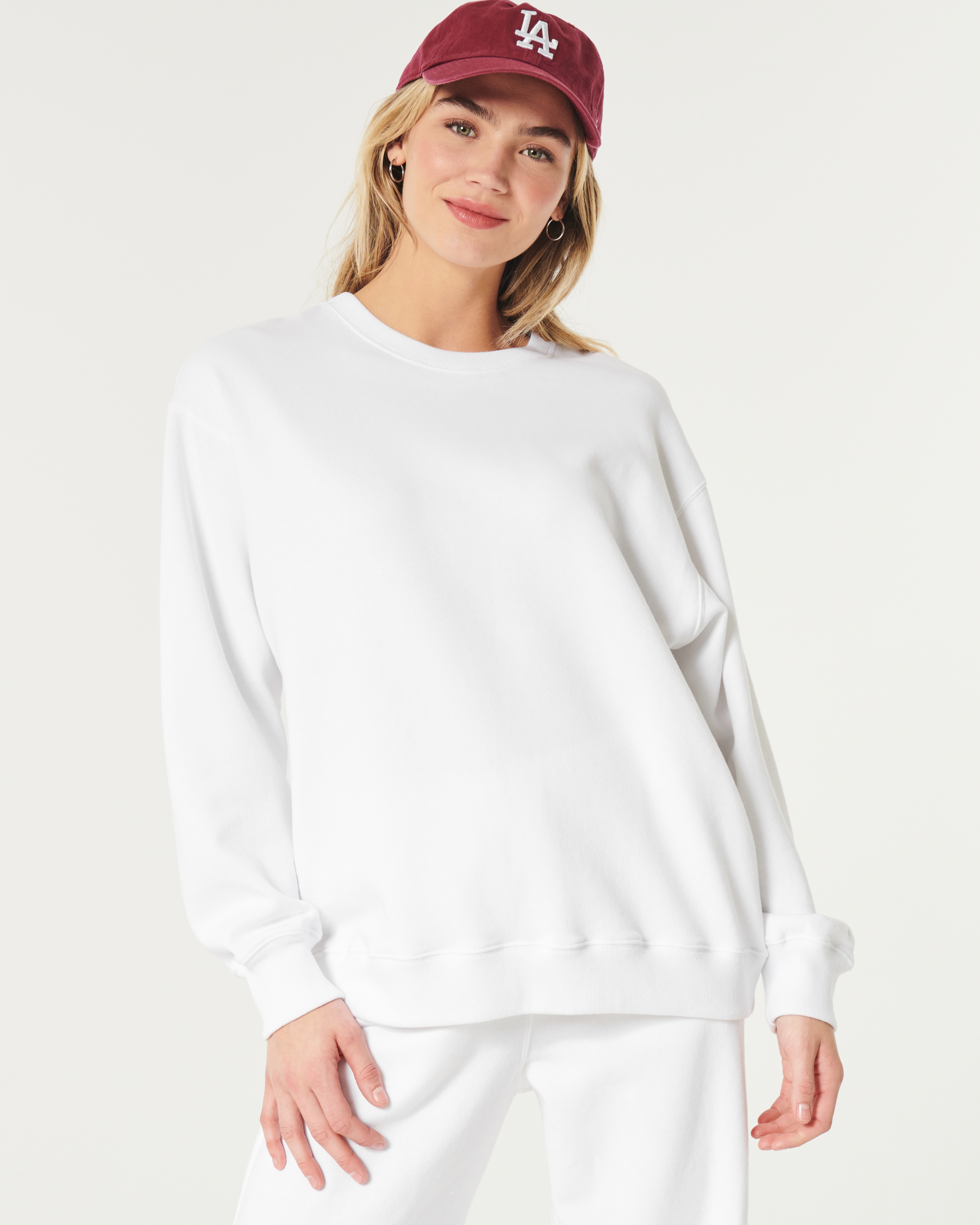 Oversized Crew Sweatshirt