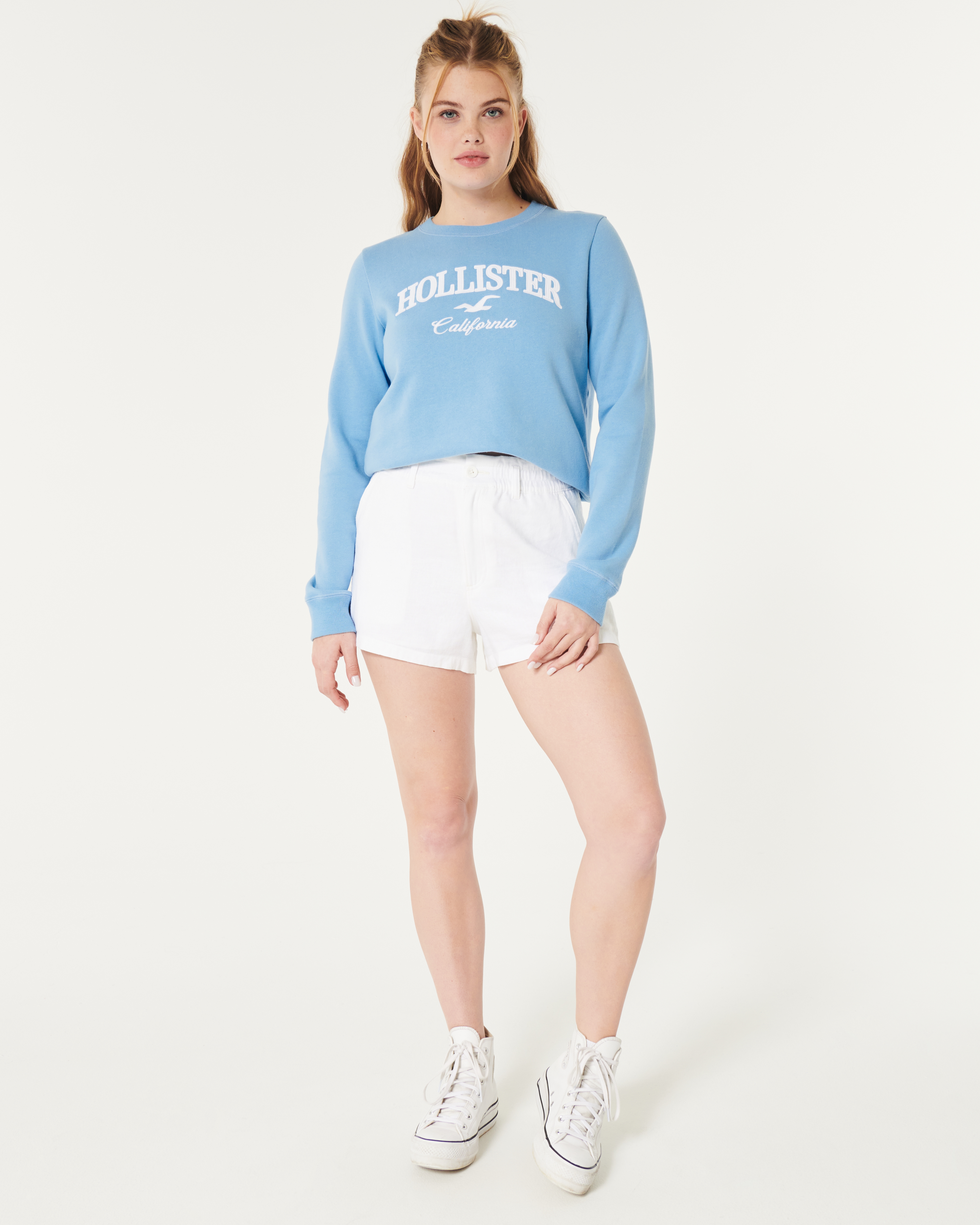 Logo Graphic Crew Sweatshirt