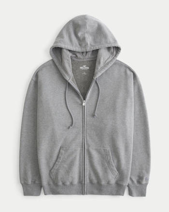 Women s Feel Good Oversized Zip Up Hoodie Women s Sleepwear Loungewear HollisterCo