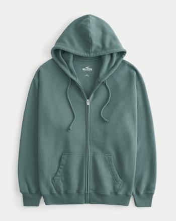 Hollister fuzzy hoodie hot sale