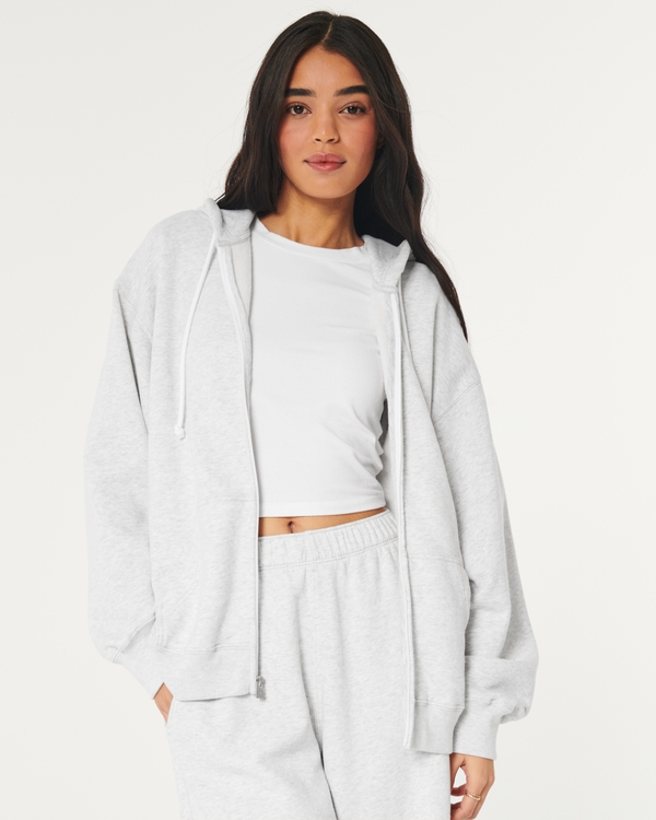 Hollister cheap sweatshirt white