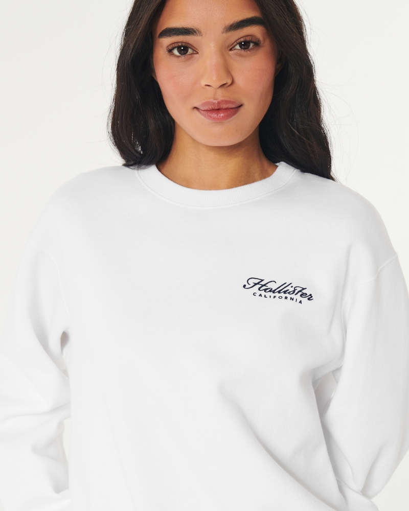 Women's Easy Logo Crew Sweatshirt