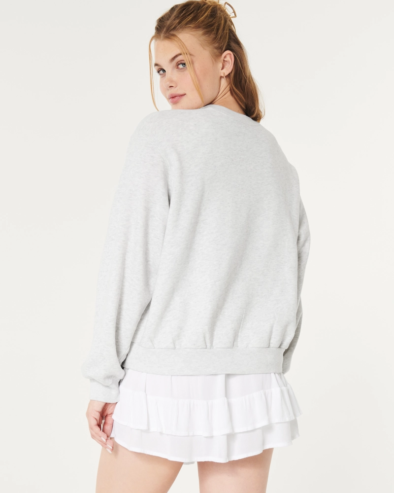 Easy New Riviera Croatia Graphic Crew Sweatshirt