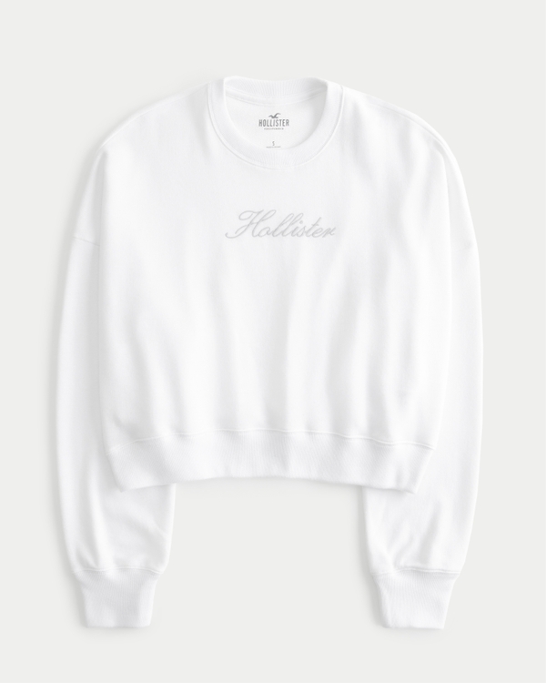 Hollister oversized crewneck discount sweater