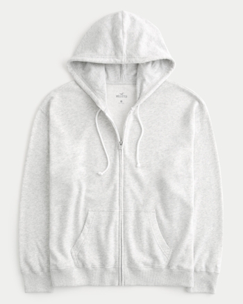 MacAlister Modern Tartan Crest Zipper Hoodie - Half Of Me Style