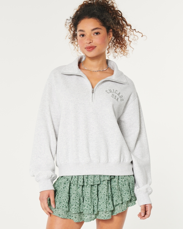 Hollister shop fluffy hoodie