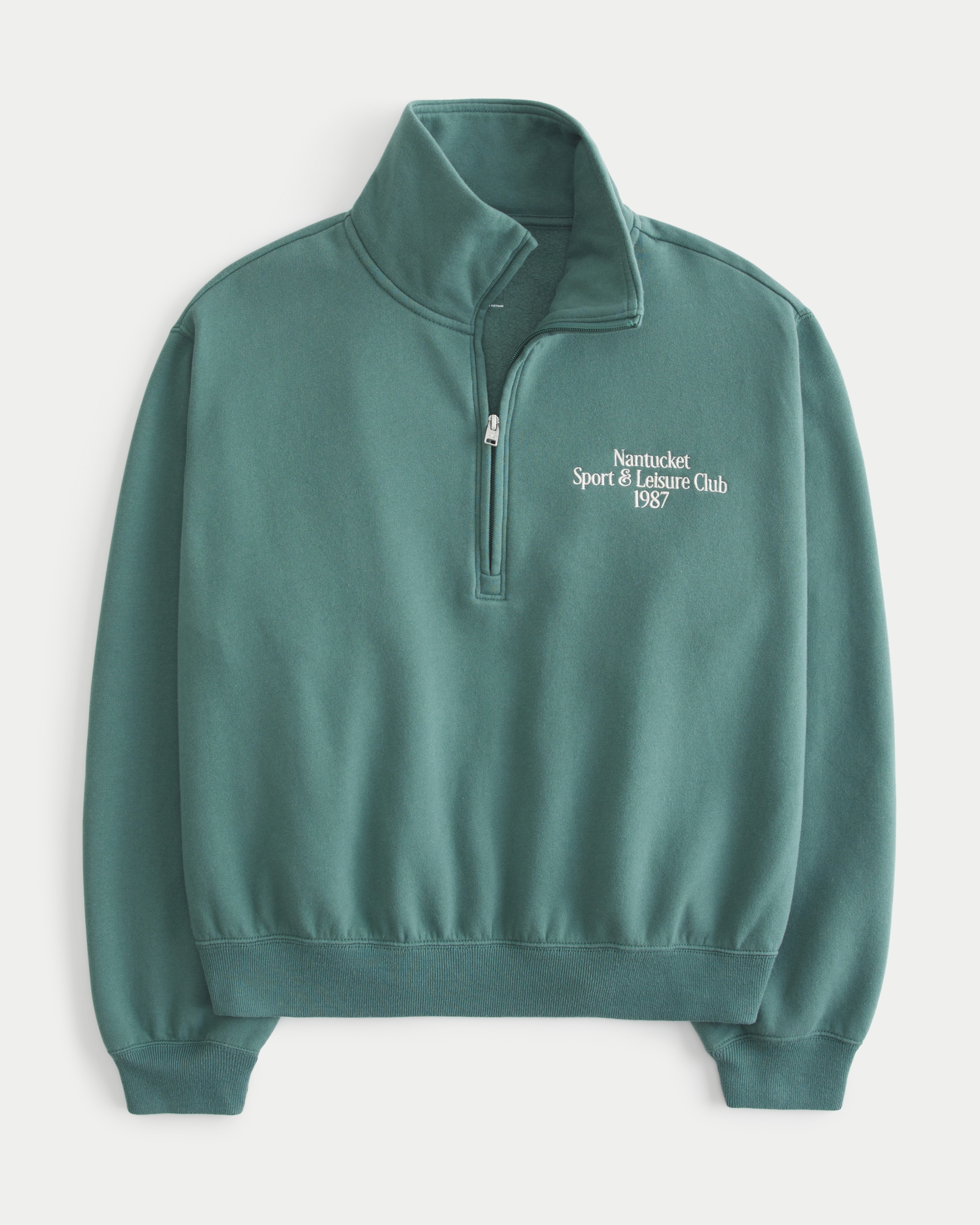 Hollister half zip outlet sweatshirt