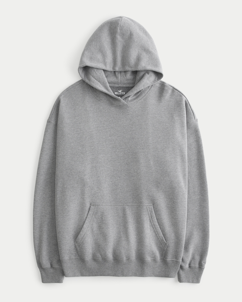 Hollister gray hoodie on sale