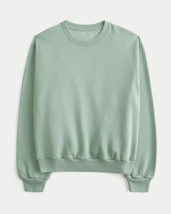 Easy Crew Sweatshirt, Dusty Jade