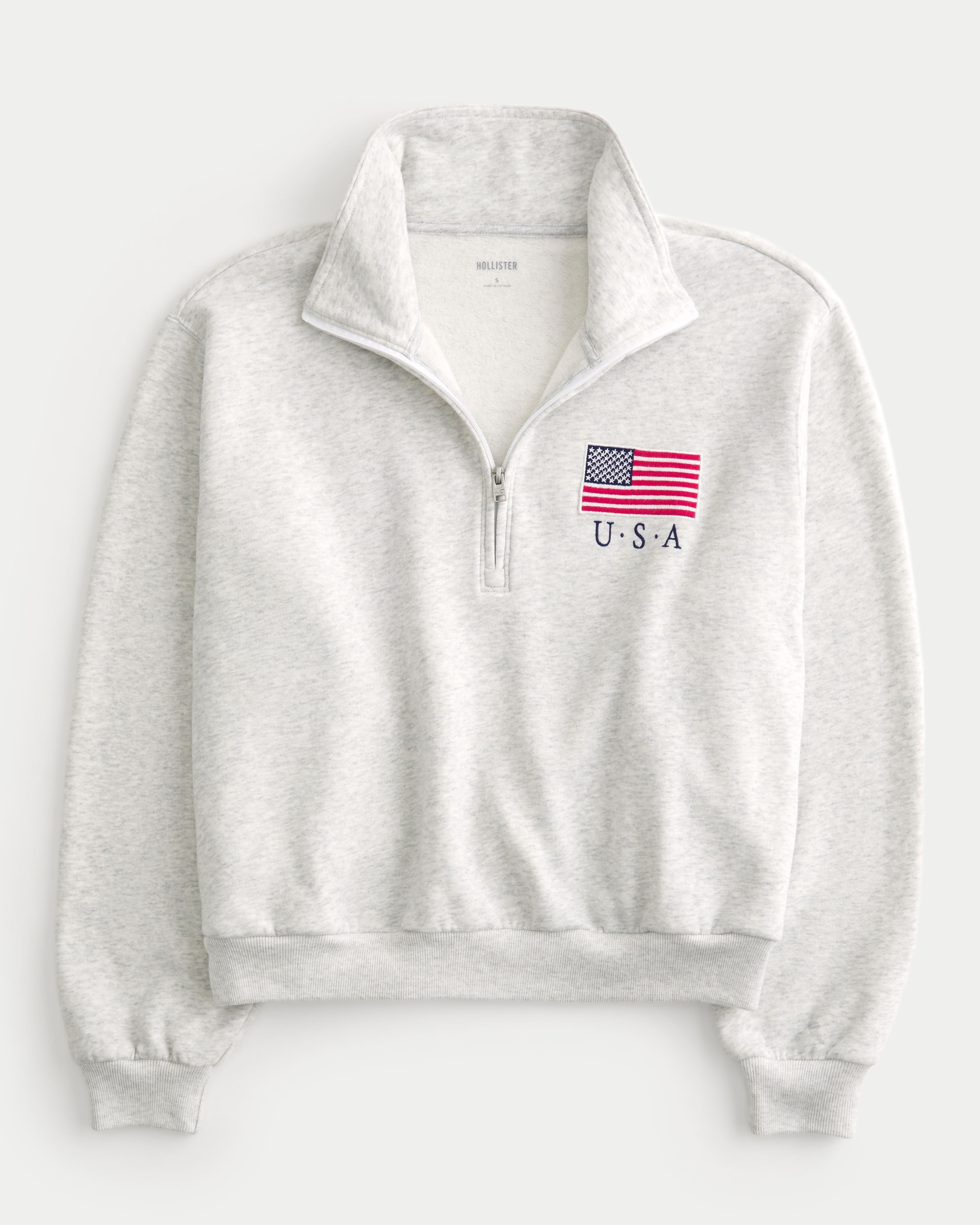 Hollister half zip best sale