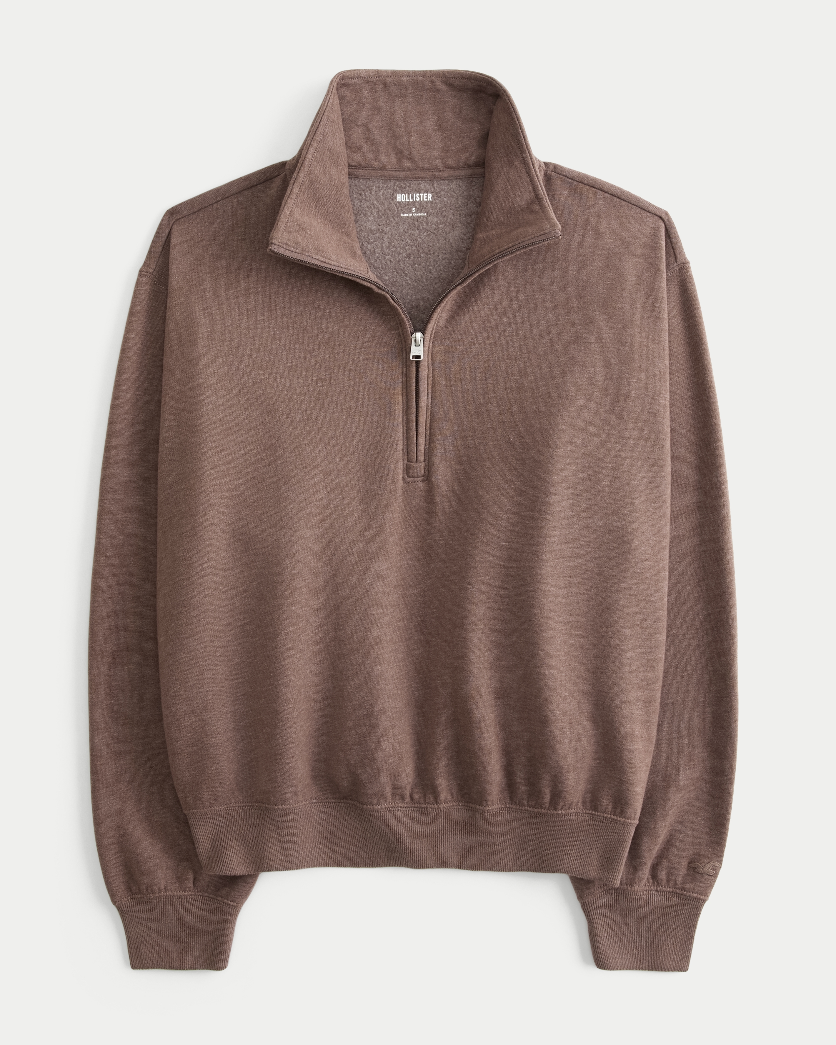 Easy Half-Zip Sweatshirt