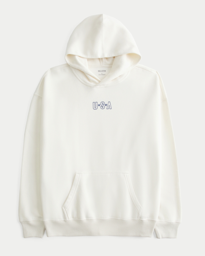 Hollister oversized hoodie sale