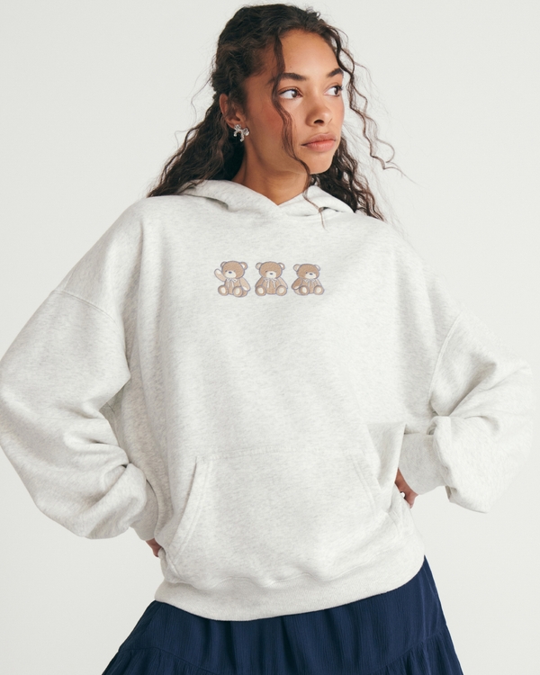 Hollister professionnellement Oversized Teddy Bear Hoodie